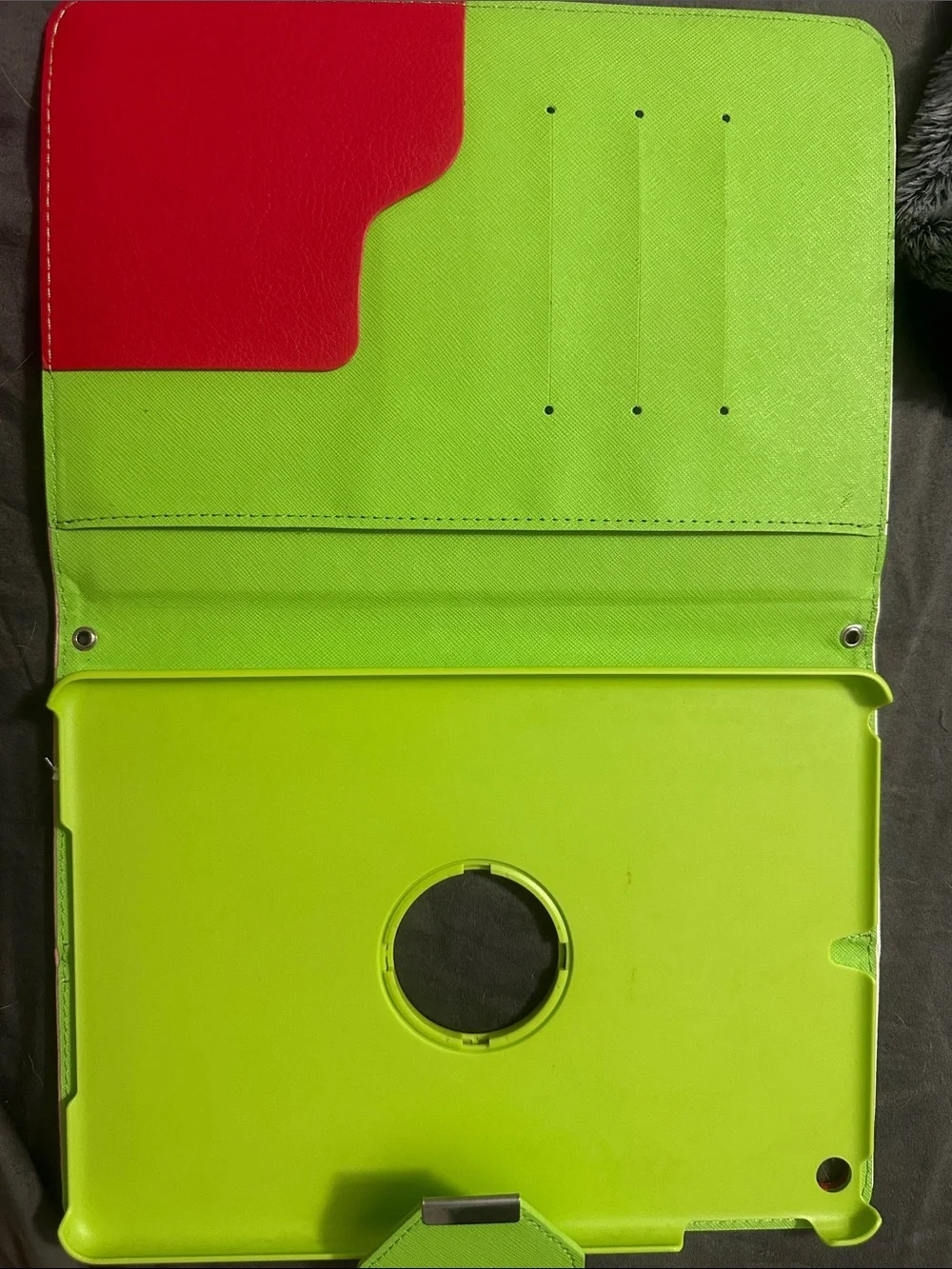 iPad older model Folio Case - Multicolor (Yellow, Pink, Green, White)